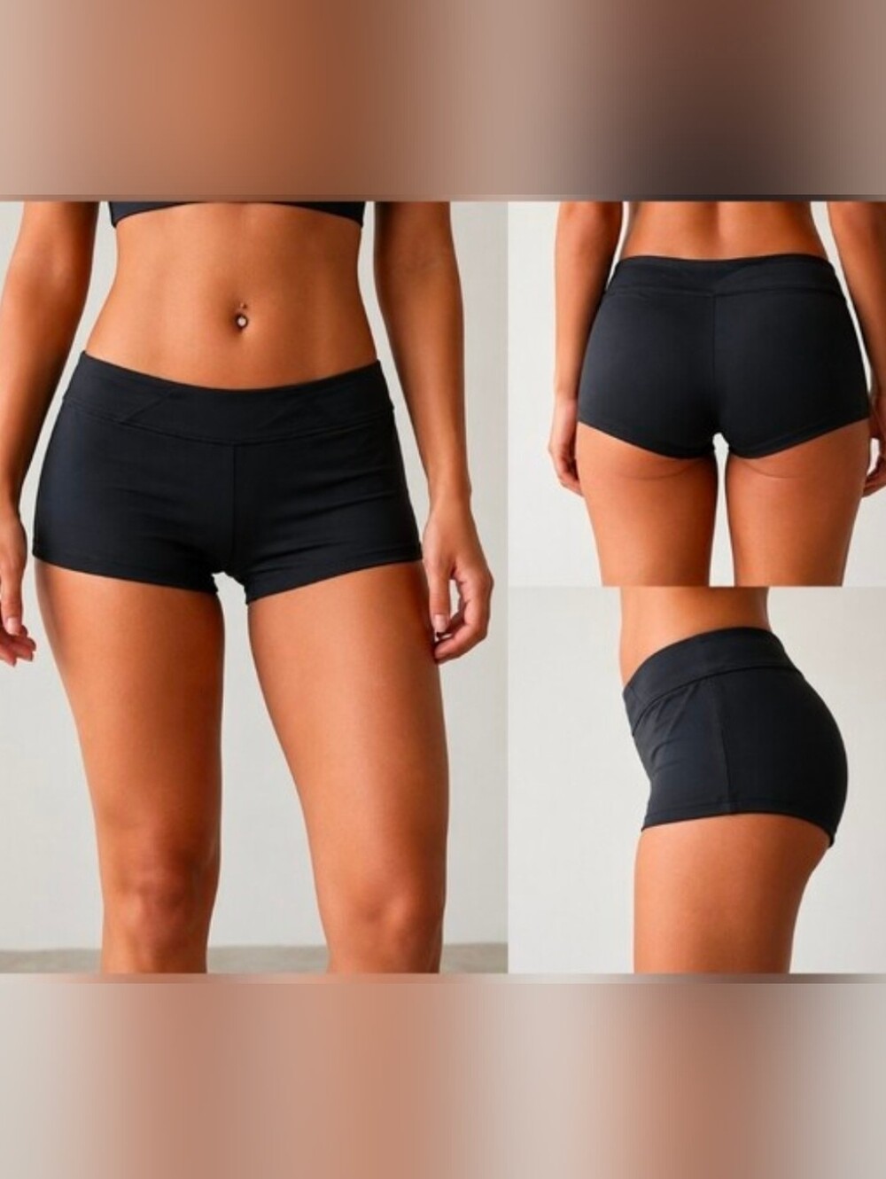 Mossimo Supply Co. Black Active Shorts